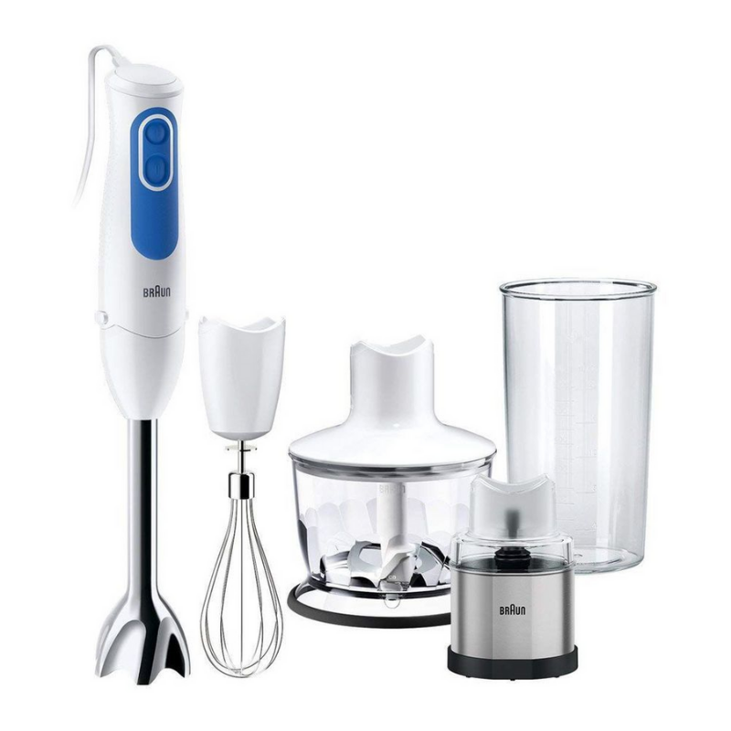 Braun Hand Blender MQ-3038+ Spice Grinder Whisk/Chopper(500ml) 700 Watts
